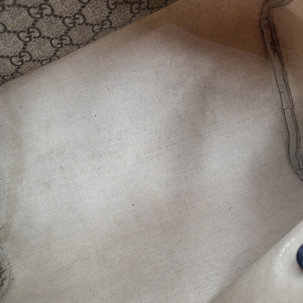 Gucci Coated Canvas Boston 30 Tattoo Rose Heart Bag Limited Edition..Authentic.. - Picture 11 of 15